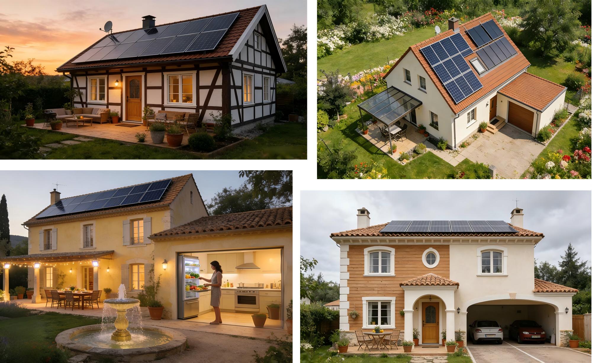 Application Scenario of 5kw Off-grid Household Solar Energy System