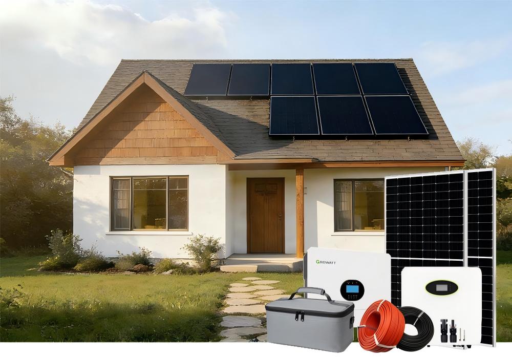 Off-grid household solar energy system