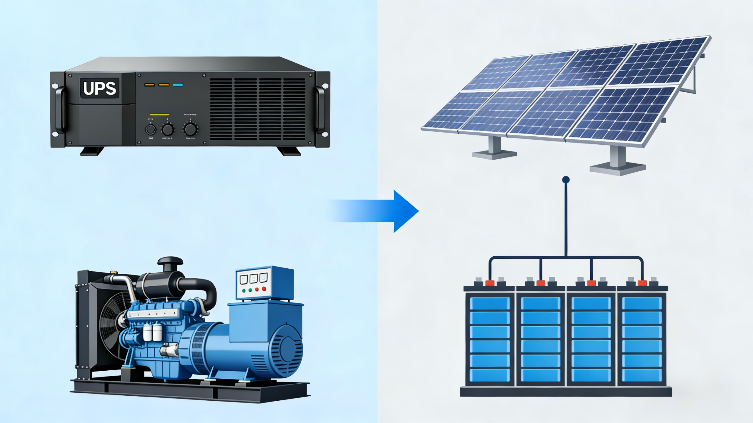 Solar Storage system Replace UPS + Generator